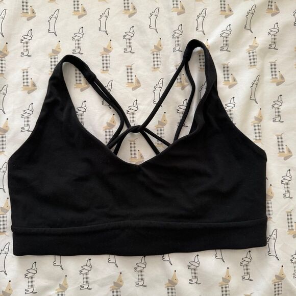 Athleta Other - Athleta Black Cross Back Sports Bra